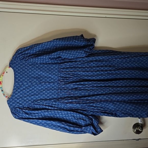 Faherty Lyla Floral Organic Cotton Cottagecore Midi Dress - Picture 7 of 10